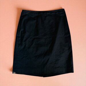 BANANA REPUBLIC Black Pencil Work Holiday Skirt Size 10